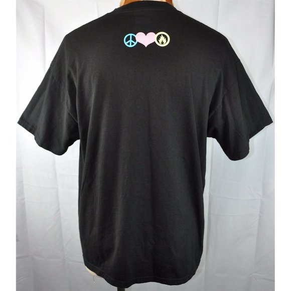Tunu Guam BBQ Peace Love and Barbecue T-Shirt XL Mens Retired Woodstock Chamorro - Picture 3 of 7